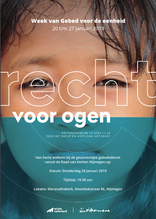 affiche gebedsdienst 24 jan 2019